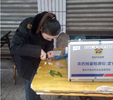 走马资讯 走马镇食用农产品集中整治初见成效
